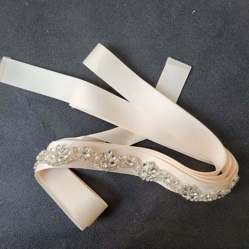 wedding accessories pearl belt