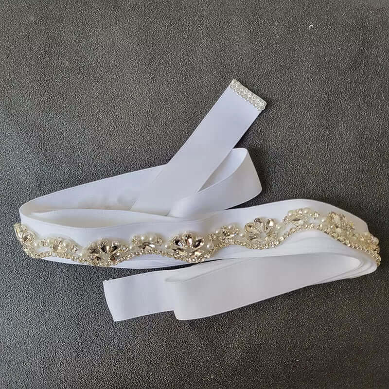 wedding accessories pearl belt