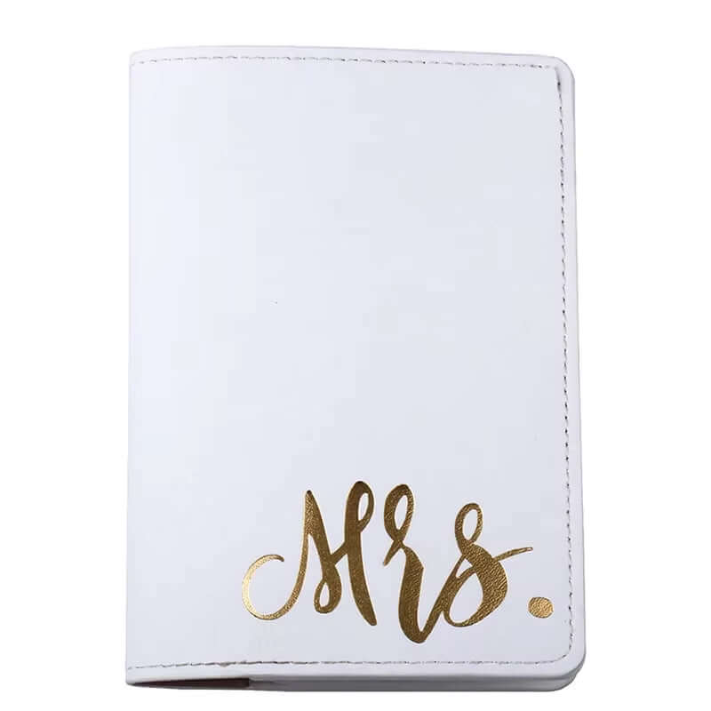 Mr Mrs Luggage Tag Passport Covers