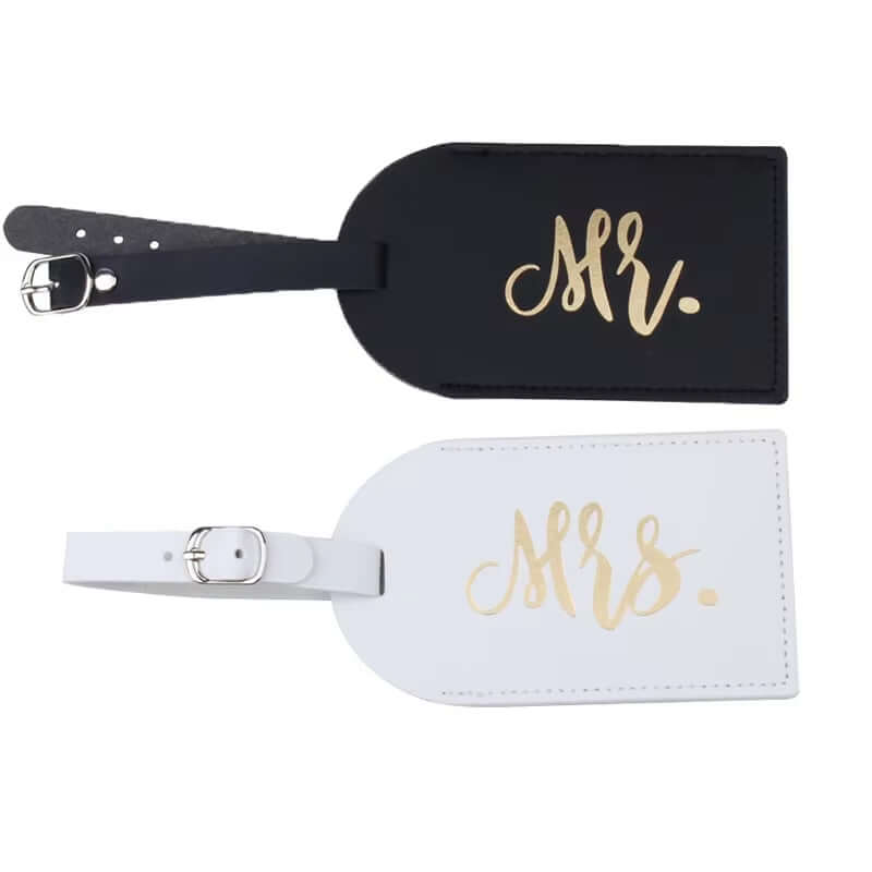 Mr Mrs Luggage Tag Passport Covers
