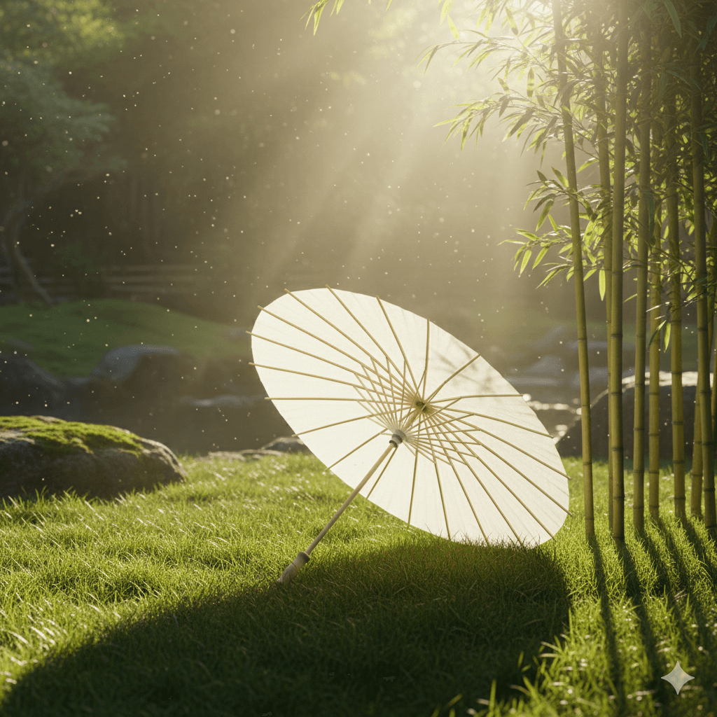 Wedding Paper Umbrella – Elegant Parasol for Outdoor Weddings & Photos