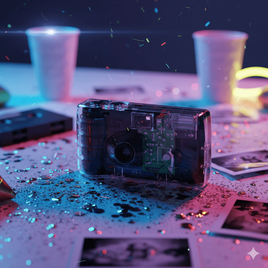 Fotocamera usa e getta con 17 foto integrate