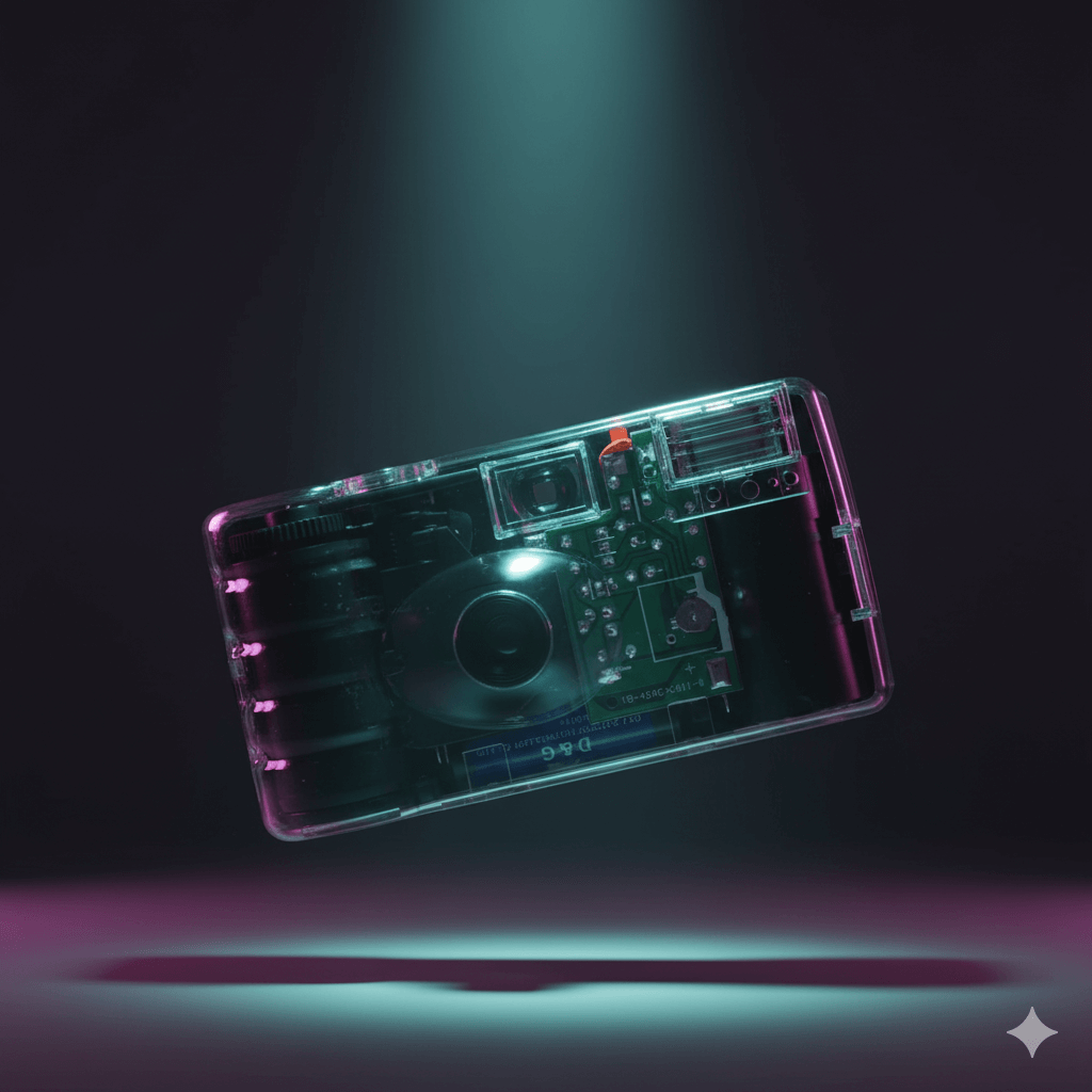 Fotocamera usa e getta con 17 foto integrate