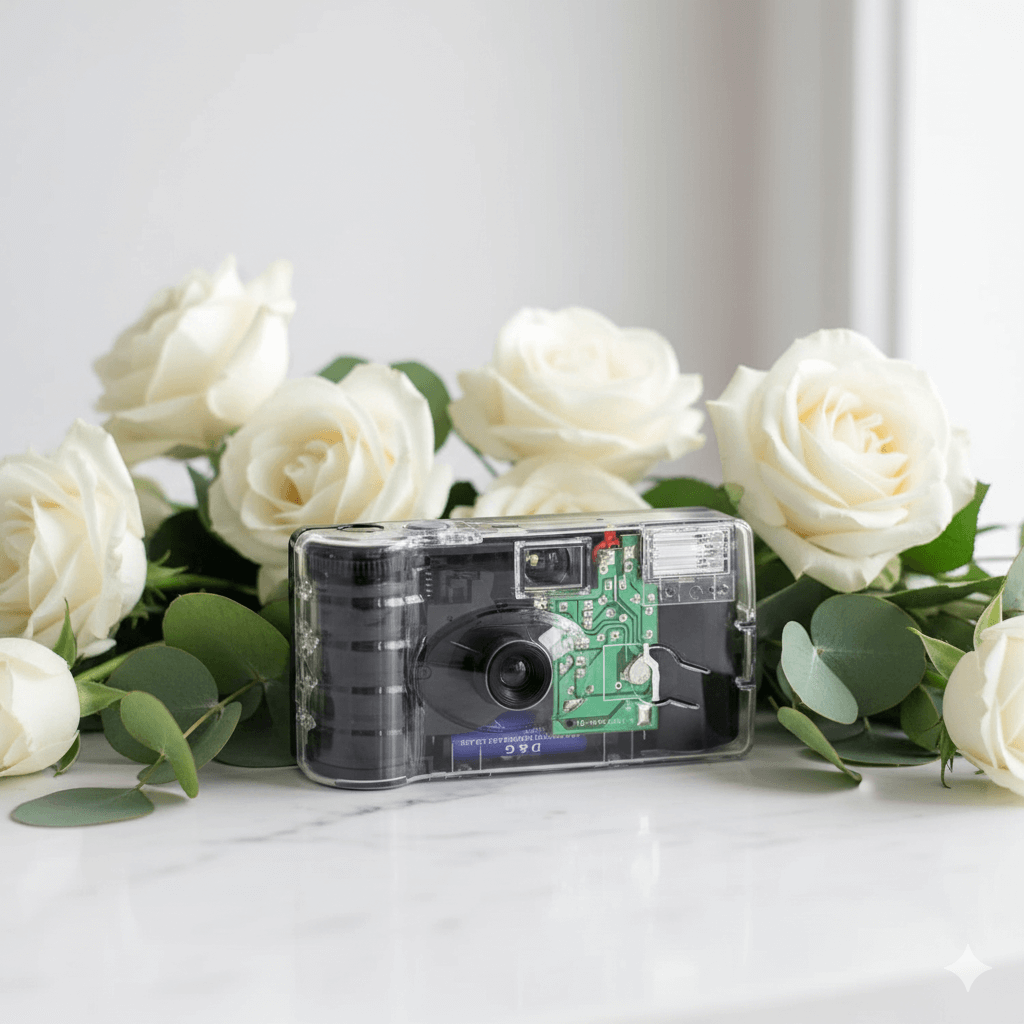 Fotocamera usa e getta con 17 foto integrate