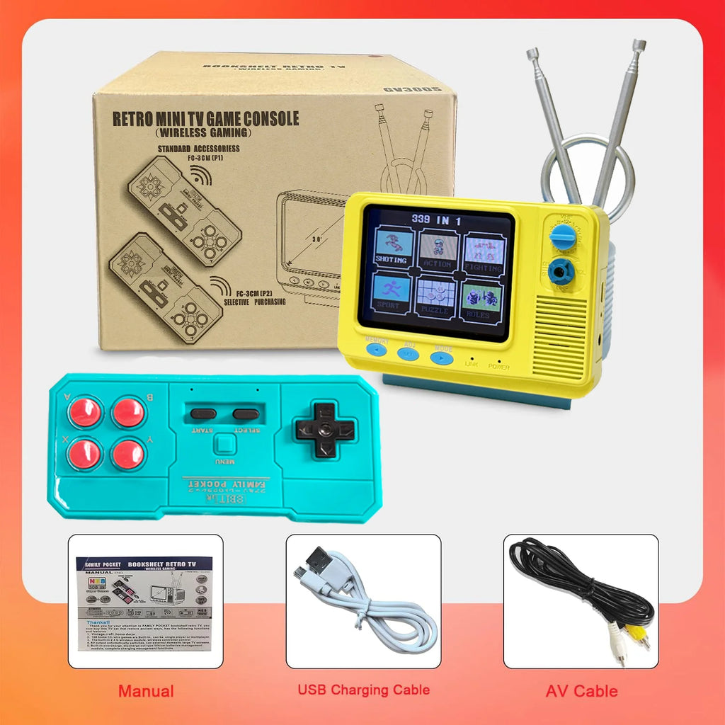 Mini Console Di Gioco TV Retrò Con Controller Wireless