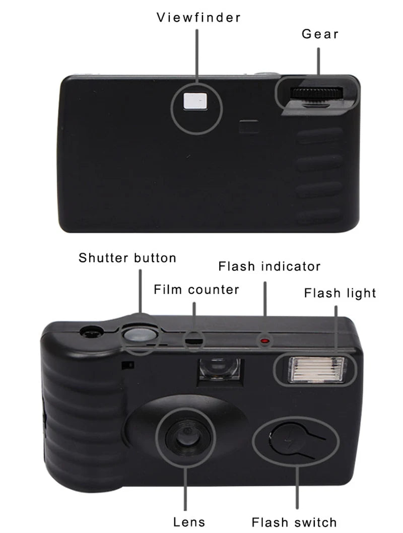 Preloaded Disposable Camera with Flash