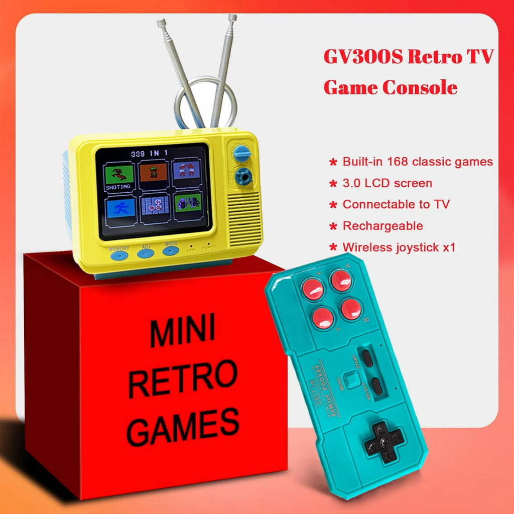 Mini Console Di Gioco TV Retrò Con Controller Wireless