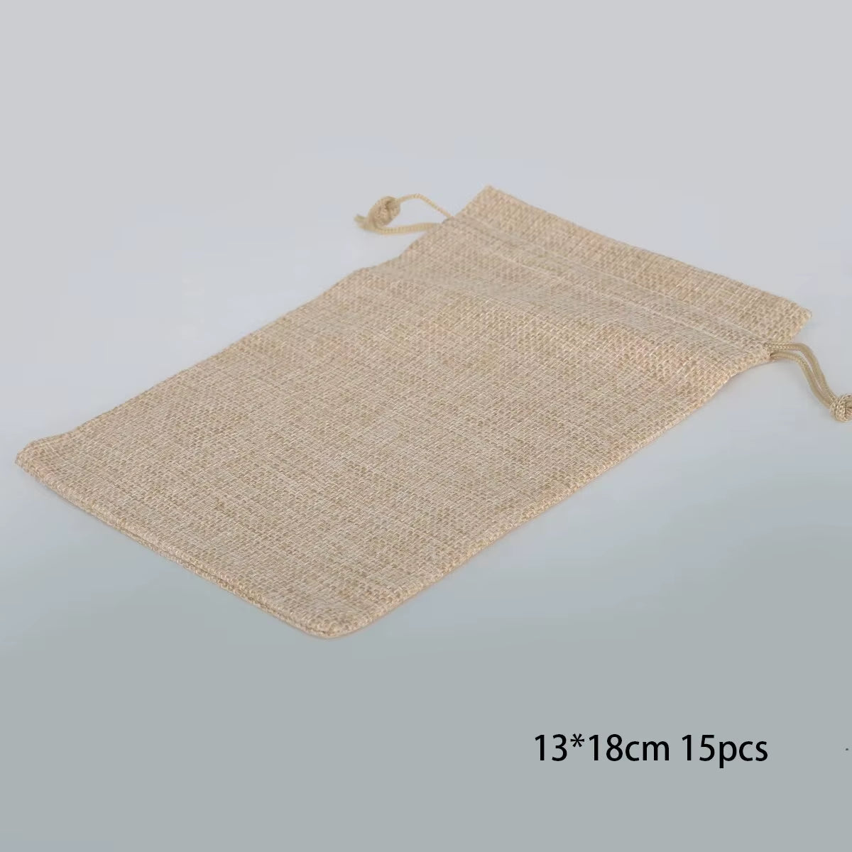 Cotton and Hemp Pocket Gift Bag Bundle (15-50 Pieces) for Children's Day and Wedding Candy Packaging