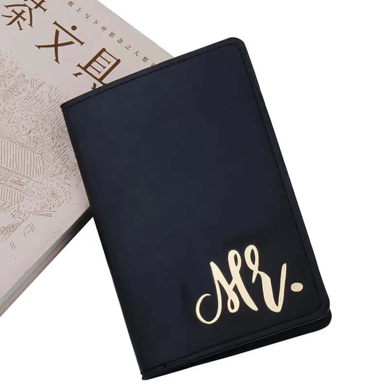 Mr Mrs Luggage Tag Passport Covers