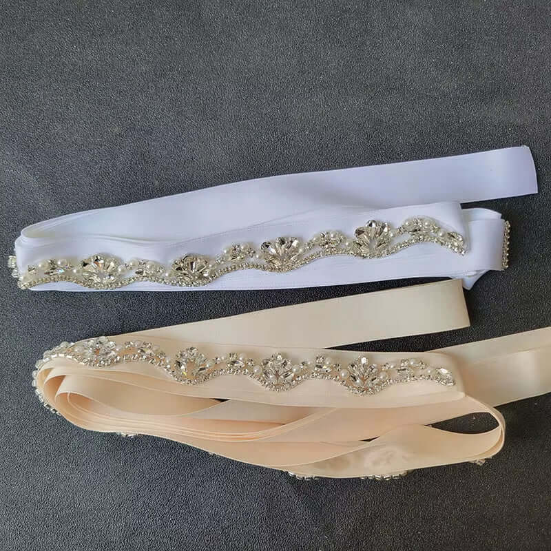 wedding accessories pearl belt