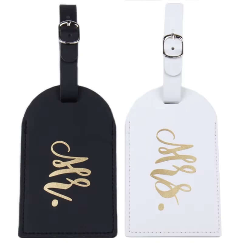 Mr Mrs Luggage Tag Passport Covers