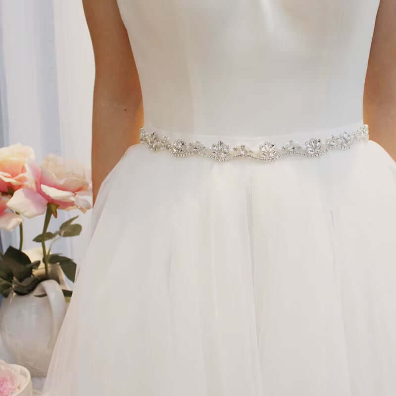 wedding accessories pearl belt