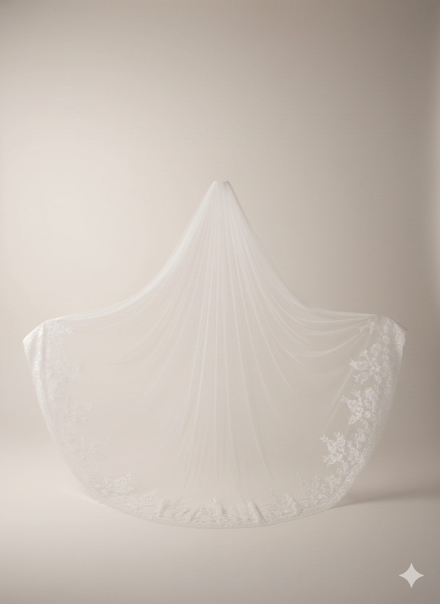 bridal cathedral veil