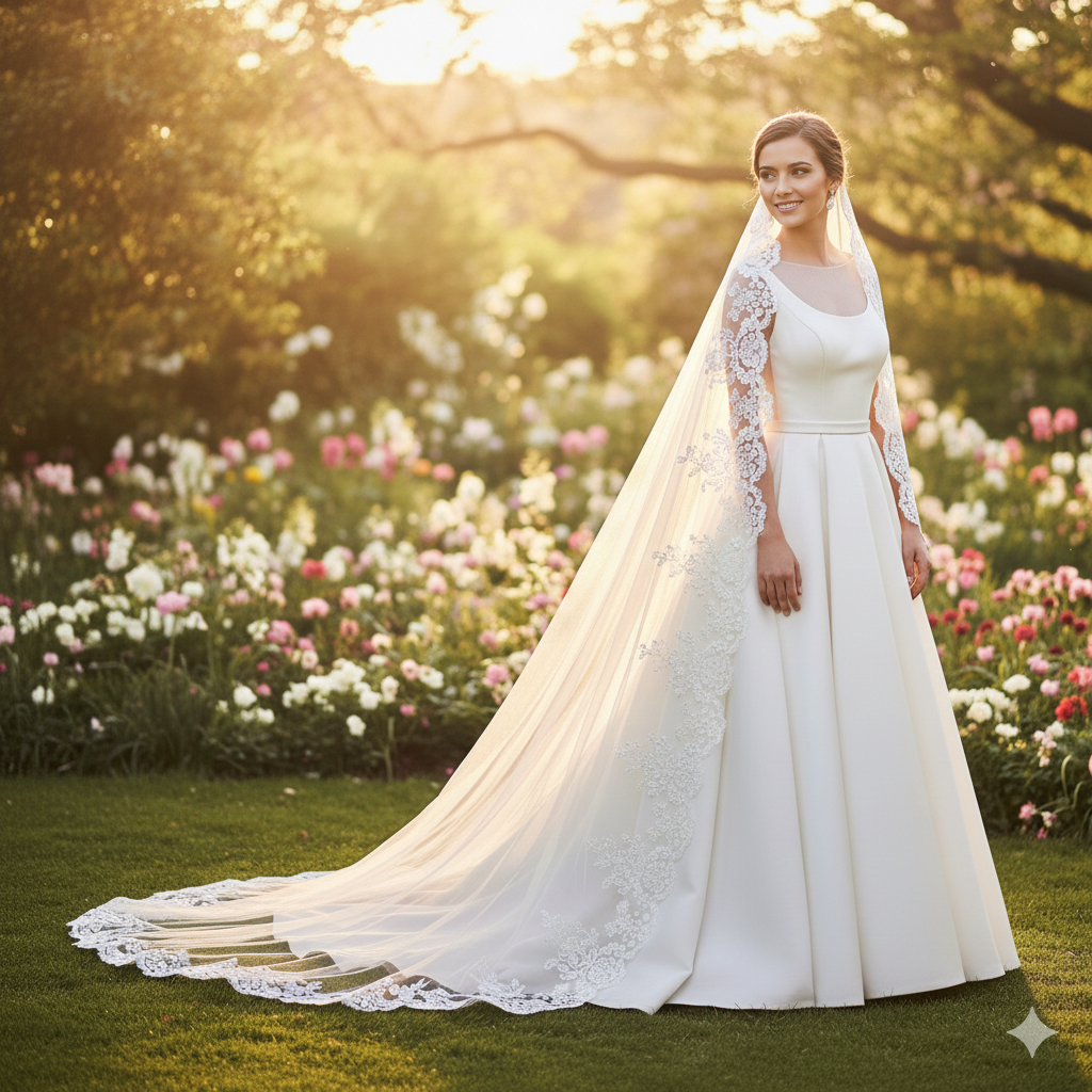 Veli da sposa lunghi